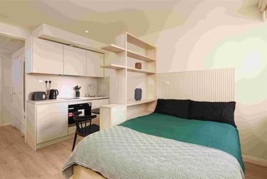 1 bed studio, Merchant Studios, Merchant City, Glasgow, G40AJ - Image 3